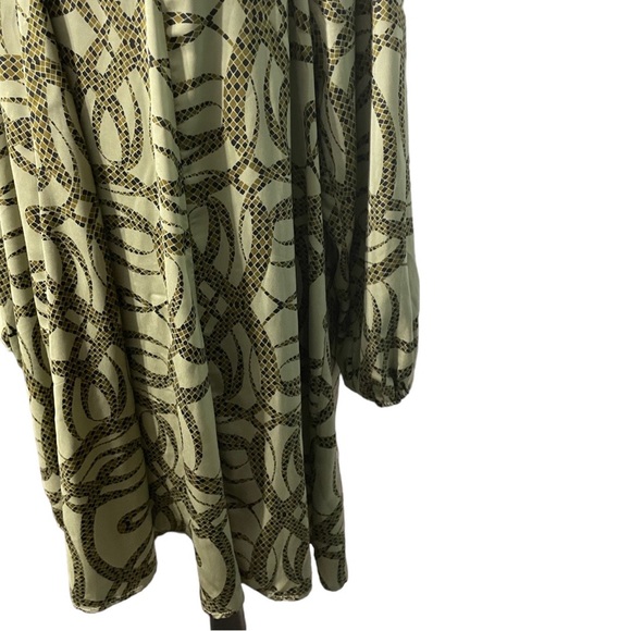 Richard Allan X H&M Stand Up Collar Satin Dress - Picture 3 of 4